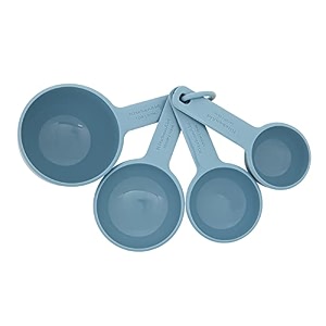 kitchenaid universal measuring cup set 4-piece blue velvet