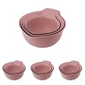 KitchenAid Universal Nesting Plastic Mixing Bowls, 1.5-quart, 2.5-quart, 3.5-quart, 4.5 quart, Set of 4 (Pack of 4)