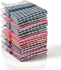 KITCHENBIZ Cotton Reusable Kitchen Towel Roll Pack