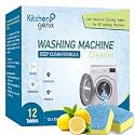 Kitchengenix's Washing Machine Cleaning Tablet, Descaling Powder Tablets, Washing Machine Deep Cleaner, Deep Cleaner Tablet All Company’s Front Nd Top Load Machine