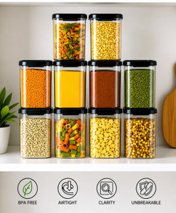 kitchkart plastic grocery container  - 1200 ml