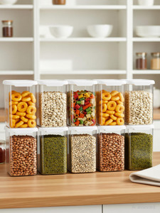 kitchkart plastic grocery container  - 1200 ml