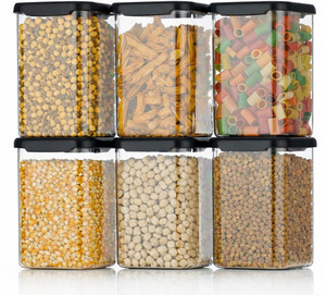 kitchkart plastic grocery container  - 1200 ml