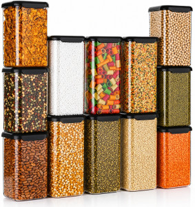 kitchkart plastic grocery container  - 1200 ml 1500 ml