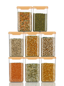 kitchkart plastic grocery container  - 1200 ml