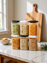 kitchkart Plastic Grocery Container  - 1200 ml