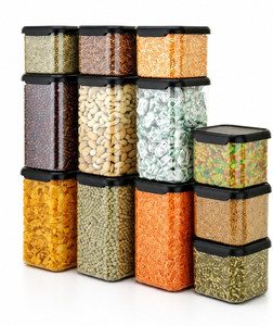 kitchkart plastic grocery container  - 550 ml 1200 ml