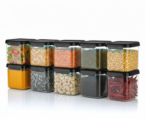 kitchkart plastic grocery container  - 550 ml