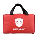 Kitgo First Aid Kit with Hospital Grade Medical Supplies, 220pcs Emergency Medical Trauma Kit, Gift for Dad Husband Great for Home, Outdoors, Office, Car, Travel, Camping, Hiking, Boating