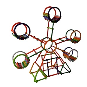 kiti kits smart city educational building block toy 200pcs