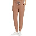 Kitmaz Women's Scrub Pants, Mid Rise Stretch Jogger Style
