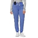 Kitmaz Women's Scrub Pants, Mid Rise Stretch Jogger Style