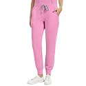 Kitmaz Women's Scrub Pants, Mid Rise Stretch Jogger Style