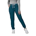 Kitmaz Women's Scrub Pants, Mid Rise Stretch Jogger Style