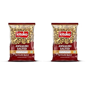 KITOKO FOODS Roasted Annagiri Chana Salted 360gm