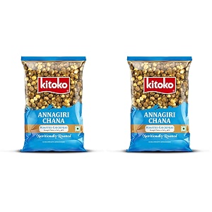 KITOKO FOODS Roasted Annagiri Chana Unsalted 360gm
