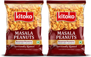Kitoko Roasted Masala Peanuts Namkeen Masala