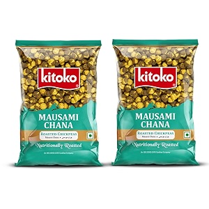 Kitoko Roasted Mausmi Chana with Skin 200gm