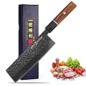 Kitory 6.5" Nakiri Knife, Ultra Sharp Japanese Vegetable Cleaver for Professional Chefs &amp; Home Cooks, Ergonomic Real Wood Handle, 2026 Premium Kitchenware for Home &amp; Restaurant