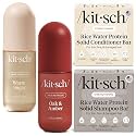Kitsch Rice Water Protein Shampoo & Conditioner Set with Hair Perfume – 2-Piece Hair Care & Fragrance Bundle