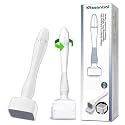 140 Titanium Adjustable Microneedling Derma Stamp -Derma Microneedle Stamp for Face & Hair & Beard & Scalp - Derma Roller Alternative Skin Care - Dermastamp For Body Home Use (Hair Beard Growth)
