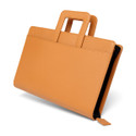 kittu Leather documents handbag