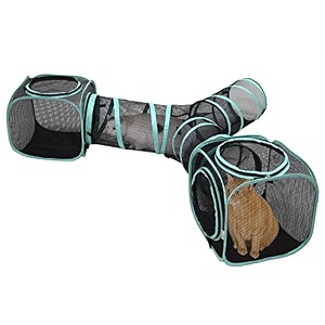 kitty city outdoor catio furniture and play kits for cats three way tunnel