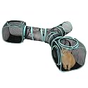 Kitty City Outdoor Catio Furniture and Play Kits for Cats, Three Way Tunnel