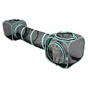Kitty City Outdoor Catio Furniture and Play Kits for Cats, Two Way Tunnel