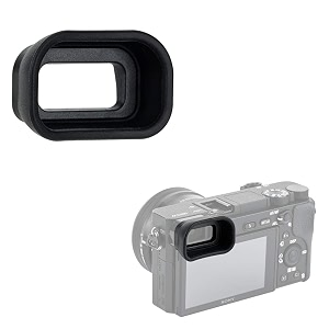 kiwifotos fda-ep10 viewfinder eyecup eyepiece for sony a6000 a6100 a6300