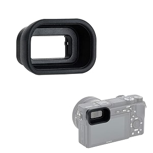 kiwifotos fda-ep17 viewfinder eyecup eyepiece for sony a6400 a6500 a6600