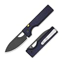 Kizer Little Ringbo Pocket Knife, 2.95" AEB-L Drop Point, V3708A3