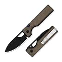 Kizer Little Ringbo Pocket Knife, 2.95" AEB-L Drop Point, V3708A2