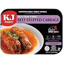 KJ Poultry Kosher for Passover Gluten Free Meals, Beef Stuffed Cabbage Rolls in Gravy (1 Pack) Prepared Entree Fully Cooked, Shelf Stable Microwave Dinner, Travel Military Camping