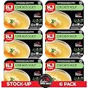 KJ Poultry Kosher Ready Meals - Matza Ball Chicken Soup & Vegetables, CHOMETZ NOT for PASSOVER, MRE Meat Meals Ready to Eat, Shabbos Food, Halal, (6 Pack) Cooked Entree, Shelf Stable Microwave Dinner