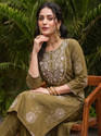 KJFAB Women Kurta Pant Set