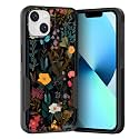 for iPhone 15 Case,Dual Layer Hybrid Heavy Duty Rugged Shockproof Hard PC +Soft Silicone Protective Case for iPhone 15 6.1 inch 2023,Beautiful Floral