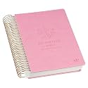 KJV Bible, My Creative Bible Illustrators Edition, Spiral-Bound, Wide Margins for Journaling, Pink Faux Leather Hardcover