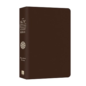 the kjv cross reference study bible king james version brown bonded leather