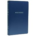 KJV, Gift and Award Bible, Leather-Look, Blue, Red Letter, Comfort Print: Holy Bible, King James Version