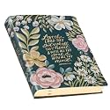 KJV Note-taking Bible, Large Print Special Edition, Journal Space, Reading Plan, Maps, Concordance, King James Version Holy Bible, Ally Dark Teal Floral, 10.8 pt. (KJV Note-taking Loveall Edition)