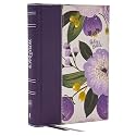 KJV, The Woman's Study Bible, Purple Floral Cloth over Board, Red Letter, Full-Color Edition, Comfort Print: Receiving God's Truth for Balance, Hope, and Transformation