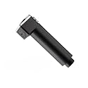 KKD® ABS Health Faucet Gun, Chrome Finish Bathroom/Toilet Hand Spray Jet Without Tube and Hook (Faucet Only 1 PC) (Flow Control Black HF 1PC)