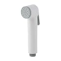 KKD ABS Health Faucet Supreme Toilet Brushed Hand Spray Jet Without Tube and Hook (White)