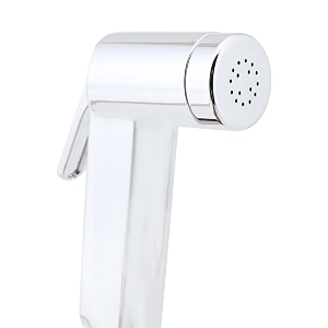 kkd abs health faucet gun chrome finish bathroomtoilet hand spray jet without tube and hook faucet only 1 pc heavy flow hf 1pc