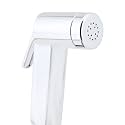 KKD® ABS Health Faucet Gun, Chrome Finish Bathroom/Toilet Hand Spray Jet Without Tube and Hook (Faucet Only 1 PC) (Heavy Flow HF 1PC)