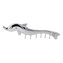 KKD® Guitar Antique Key Holder for Wall/Antique 6 pin for Keys Hanger Hook, Wall Key Holder, Key Stand, Keys Rack Hook, Key Hanging Hooks Hook Rail, Aluminium