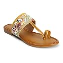 KKF Footwear Women39s Fancy Kolhapuri Flats Stylish