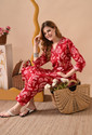 KKFAB Women Kurta Pant Set