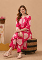 KKFAB Women Pure Cotton Kurta Pant Set
